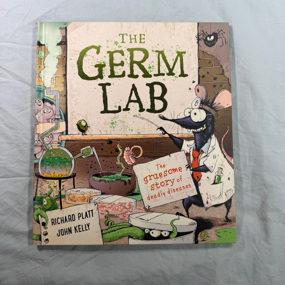 The Germ Lab Richard Platt John Kelly Hardcover Kingfisher Disease Science Book